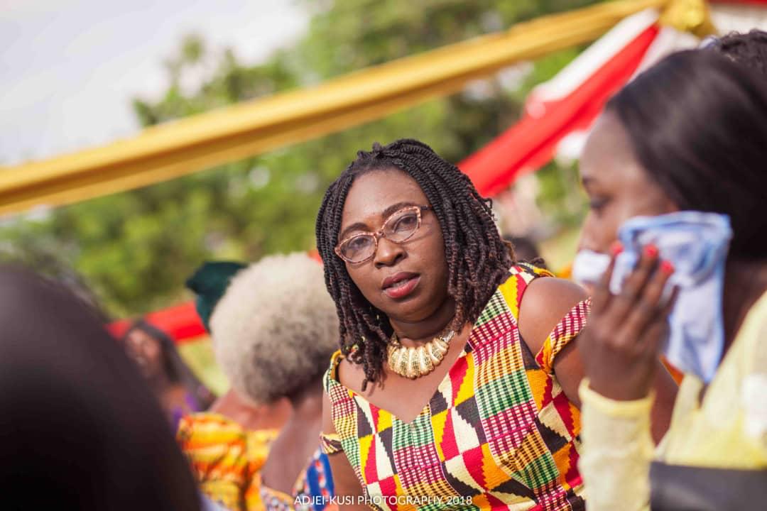 Evelyn Serwaah Sarpong at work